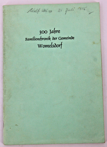300 jahre familienchronik der - 300,