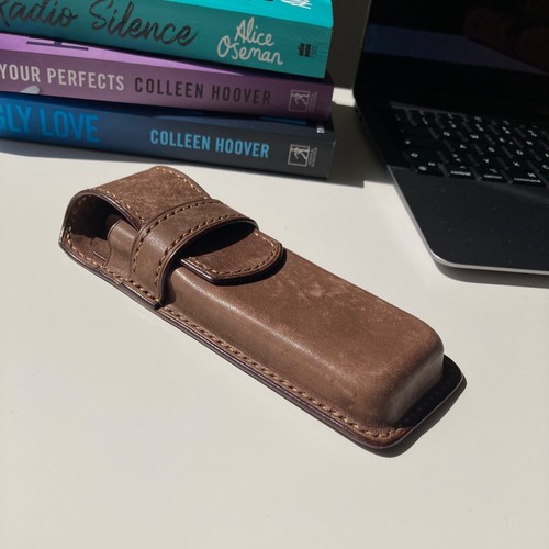 Leder etui für füller - etui,
