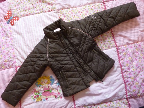 Hooch schoko braune steppjacke - hooch,