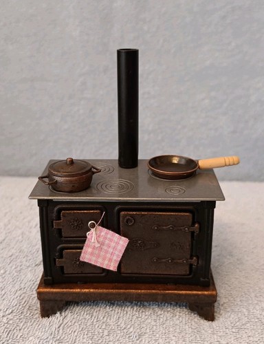 Vintage backofen puppenhaus - vintage, backofen,