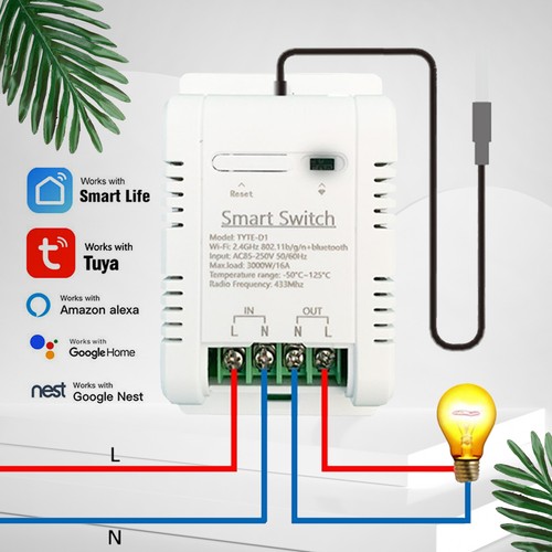 Tuya wifi smart life kabellos - wifi,
