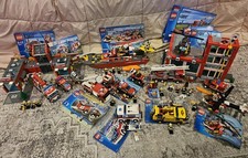 Lego Fire Lot Sets 7945, 7906