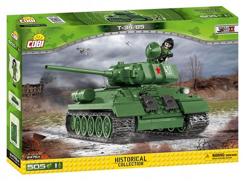 Cobi 2476a 34 85 tank - 2476a,