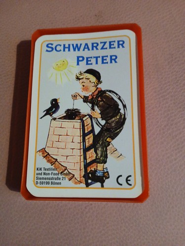Schwarzer peter kartenspiel - schwarzer,