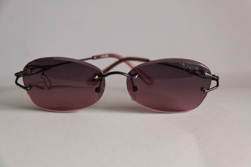 Rahmenlose farb brille - rahmenlose,