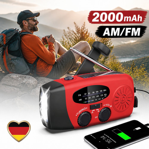 Notfallradio 2000mah - notfallradio,