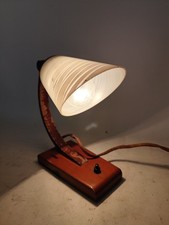 Art Deco Tischlampe Nachttischlampe Schlafzimmer Lampe Tulpenlampe um 1920