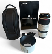 Canon RF 100-500mm f4.5-7.1 L IS USM Telezoom Objektiv NEUWERTIG OVP MwSt