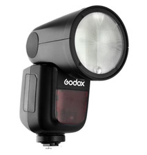 GODOX V1N Rundblitzgerät Blitzgerät für Nikon i-TTL B-Ware Round Head Flash