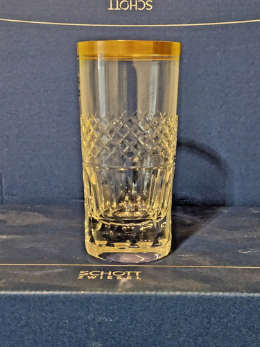 Longdrink glas geschliffen - longdrink,
