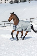 BUCAS Power Turnout medium 150 Gramm silber Winterdecke Regendecke Gr. wählbar