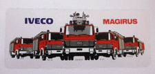 Werbe-Aufkleber Iveco Magirus