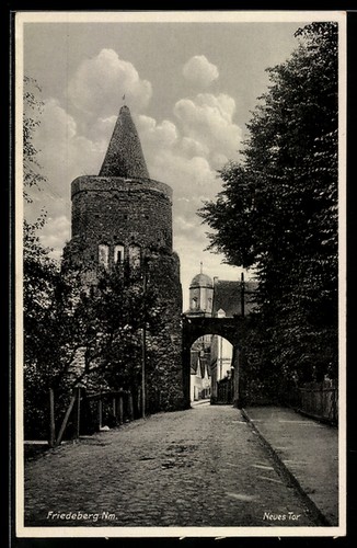 Ansichtskarte friedeberg nm - friedeberg, /nm