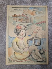 Vintage Impressionist Gemälde