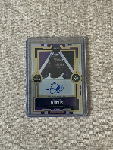 Mohammed kudus auto topps - mohammed,