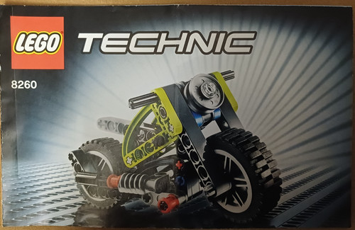 Lego technic mini traktor - technic:, mini-traktor