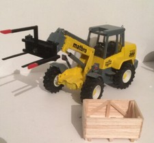 1/32 Maßstab Kartoffelbox Kipper Kratzer gebaute Anzüge Großbritannien Wiking Modelle