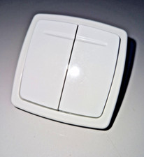 1 Stück Serienschalter inkl. Rahmen Prima Luxe weiss REV DÜWI