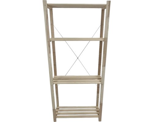 Holzregal kiefer 170x80x30 - holzregal,