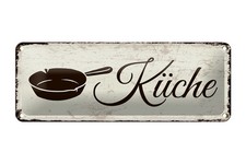 Blechschild Hinweis 27x10 cm