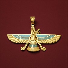 22K Gold Platte Farvahar