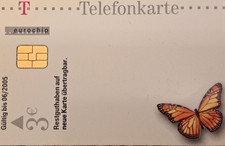 Telefonkarten KD 2002 " Schmetterlinge "