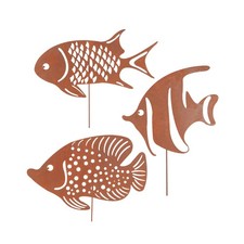 UNUS® Gartenstecker Fische
