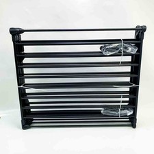 bimiti Klappbares Kaminschutzgitter aus Metall mit Tür – 5 Elemente – 300 x 75