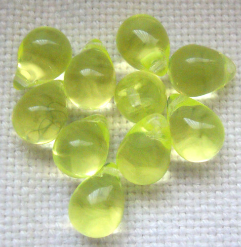 Uranglas perlen tropfen - ,