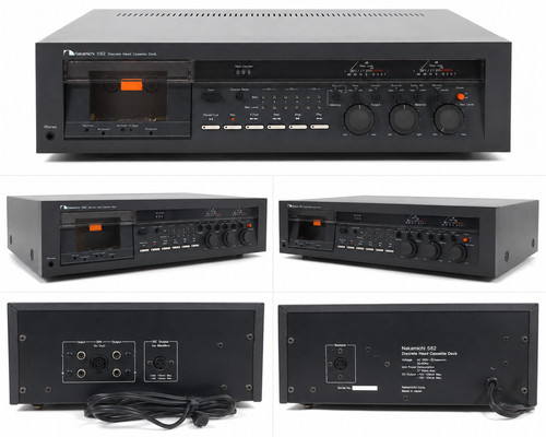Nakamichi 582 cassette deck - nakamichi,
