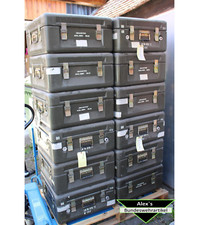 GFK Transportkiste Kiste Bundeswehr Transportbox Lhotelier Mont 60x60x30 Gebrau
