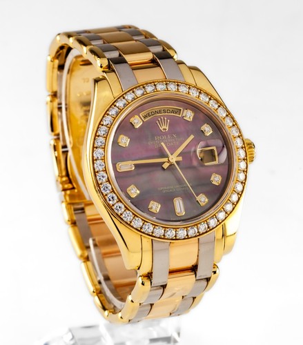Rolex pearlmaster tridor 18k - rolex,