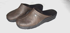 Braun Herren Clogs Gartenclogs