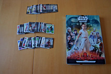 Sammlung der Kaufland  Star Wars Serie Sammelalbum holo komplett und doppelte