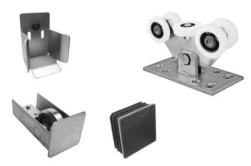 Bodenführung set 60x60mm - bodenführung-set,