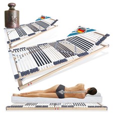 Set Angebot 2x Lattenroste verstellbar TERRA OPTIMUM 44 KF 7-Zonen