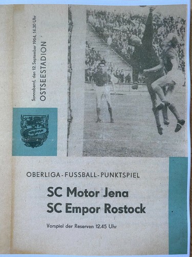 Ddr oberliga empor rostock - sc,
