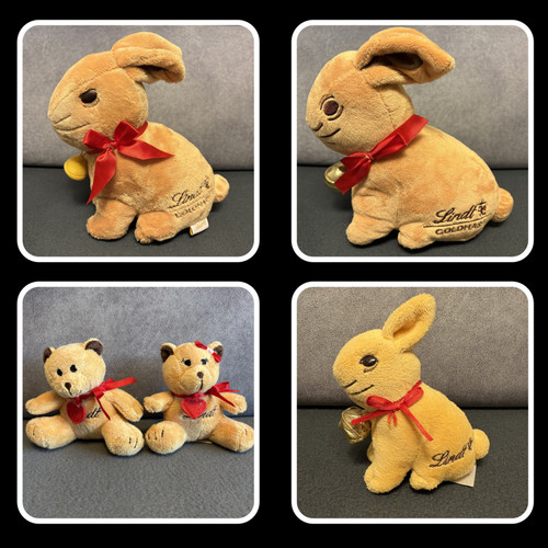 5er set lindt - set, plüsch