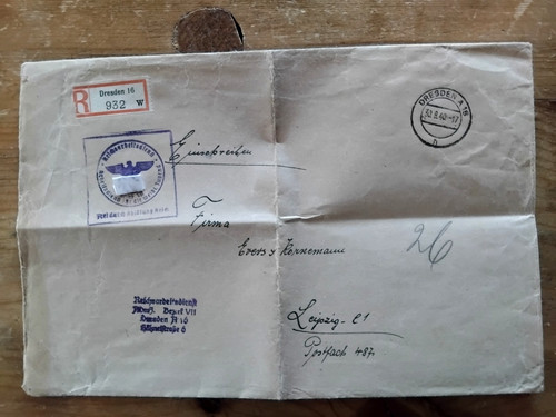Briefhülle einschr - briefhülle,