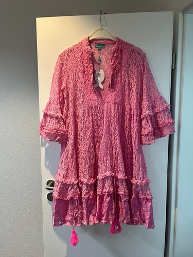 Bohemian tunika spitze pink - bohemian,