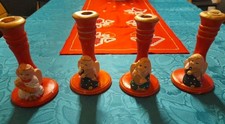 4 Kerzenleuchter Engel