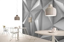 3D Dreieck Muster H990 Tapete