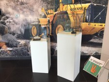 Glass Vitrine mit Sockel 130x40x40