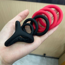 7x Penisring Silikon Cockring