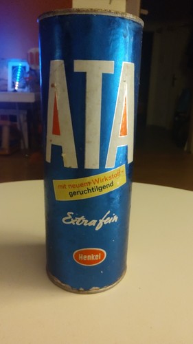 Vintage ata henkel große dose - vintage,