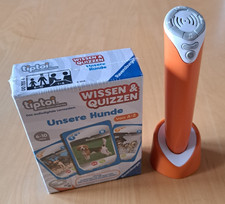 Ravensburger Tiptoi-Stift 2. Generation mit Halterung & Spiel "Wissen & Quizzen"