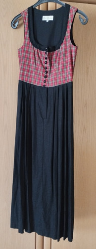 Dirndl rot schwarz 40 - rot, gr.
