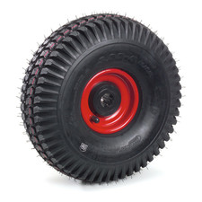 fetra Luftrad Transportrolle 300x100mm Tragkraft 220kg Schwarz Rollenlager