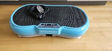 VITALmaxx 07125 200W Vibrationstrainer, Blau mit Fernbedienung