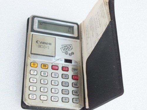 Vintage taschenrechner canon - taschenrechner,